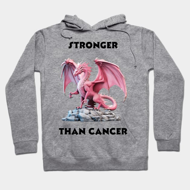 STRONGER THAN CANCER v2 Hoodie by Mystik Media LLC